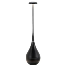 Baladeuse, Dondolina, noir, IP65, LED, dim, 2200-3000K, 224 - 308 lm, Ø9cm, H24cm - Zafferano