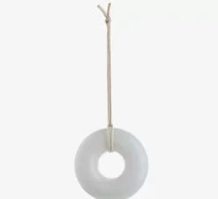 Baladeuse, Donut, blanc, IP44, LED, 2700K,L17cm, H5.5cm - Bolia