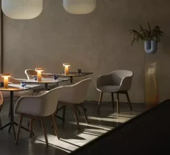 Baladeuse, Ease, taupe, IP54, LED, dim, 2700K, 230 lm, Ø13,2cm, H21,5cm - Muuto