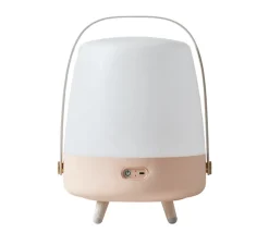 Baladeuse, Enceinte, Lite up play, Rose pastel , LED, 3000K, Ø29cm, H40cm - Kooduu