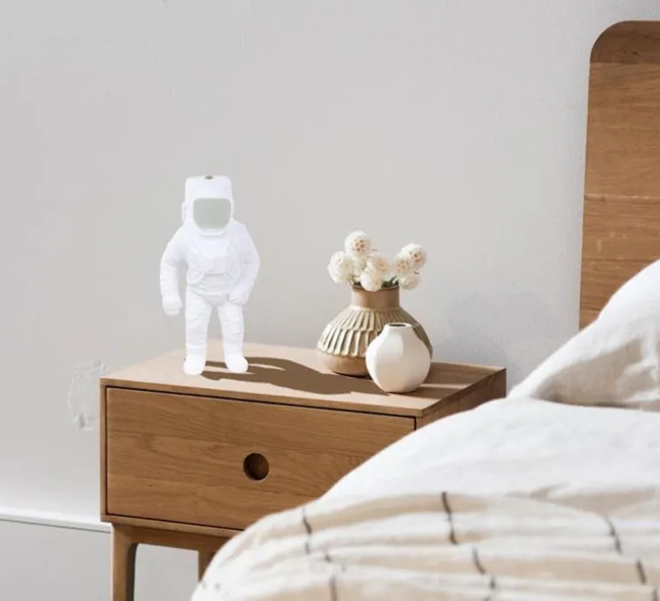 Baladeuse, Flashing Starman, blanc, LED, 2700K, 300lm, L18cm, H22,5cm - Seletti