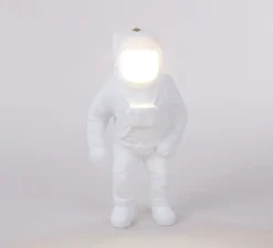 Baladeuse, Flashing Starman, blanc, LED, 2700K, 300lm, L18cm, H22,5cm - Seletti