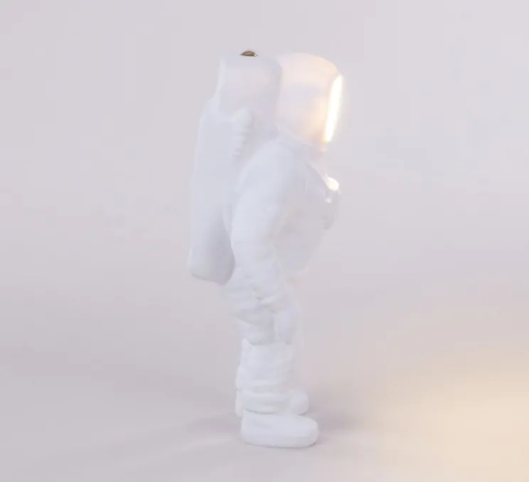 Baladeuse, Flashing Starman, blanc, LED, 2700K, 300lm, L18cm, H22,5cm - Seletti