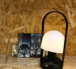 Baladeuse, Follow Me, noir, LED, 2700K, 135lm, Ø12,3cm, H28,8cm - Marset