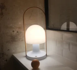 Baladeuse, Follow Me Plus, blanc, LED, 2700K, 290lm, dimmable, H44,3cm, Ø18,5cm - Marset