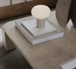 Baladeuse, Karl-Johan, Gris clair, IP67, LED, dim, 2700K, 160 lm, Ø16cm, H18cm - New Works