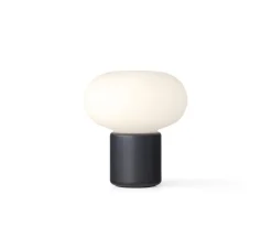 Baladeuse, Karl-Johan, Noir givré, IP67, LED, dim, 2700K, 160 lm, Ø16cm, H18cm - New Works