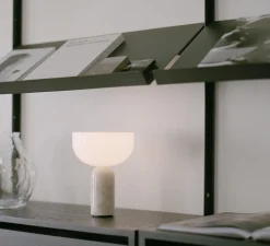 Baladeuse, Kizu, marbre kunis breccia, LED, 2700K, 200lm, Ø18cm, H24cm - New Works