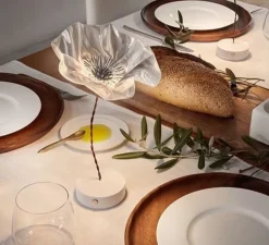 Baladeuse, La Fleur, blanc, LED, dim, 2700K, 150 lm, Ø15cm, H26cm - Slamp