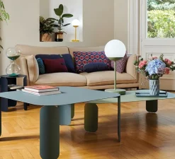 Baladeuse, Lampe à poser, d'extérieur H63 Mooon! , vert cactus, IP44, dim, 3000K-6000K, 500lm, Ø25cm, H63cm - Fermob