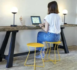 Baladeuse, Lampe H41 carbone, Mooon! IP44, dim, 3000K-6000K, 150lm, Ø15cm, H41cm - Fermob