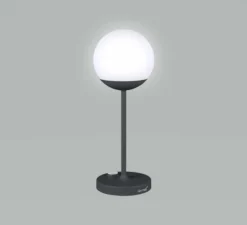 Baladeuse, Lampe H41 carbone, Mooon! IP44, dim, 3000K-6000K, 150lm, Ø15cm, H41cm - Fermob