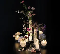 Baladeuse, Lex, blanc et noir, LED,Ø13cm, H21,1cm - Serax