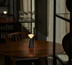 Baladeuse, Mantle, Noir granite, IP44, Ø8cm, H19cm - Tala