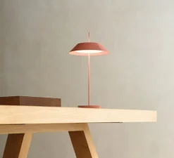 Baladeuse, Mayfair Mini, rouge terre, LED, dim, 2700k, 175 lm, IP20, Ø20cm, H38cm - Vibia