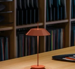 Baladeuse, Mayfair Mini, rouge terre, LED, dim, 2700k, 175 lm, IP20, Ø20cm, H38cm - Vibia