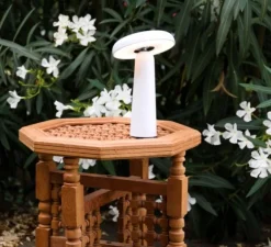 Baladeuse, Mush Mush, blanc, LED, dim, 3000K, 120 lm, Ø14cm, H21,8cm - Nexel