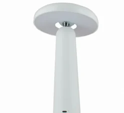 Baladeuse, Mush Mush, blanc, LED, dim, 3000K, 120 lm, Ø14cm, H21,8cm - Nexel