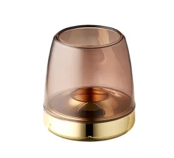 Baladeuse, Photophore, Glow 10, or, Ø8,1cm, H9,4cm - Kooduu