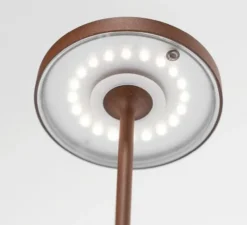 Baladeuse, Poldina Reverso, Gris foncé, IP54, LED, dim, 2200-2700-3000K, 241-250-262 lm, Ø11cm, H35cm - Zafferano