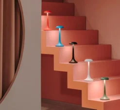 Baladeuse, Portobello, noir, IP44, LED, dim, 2700K, 137 lm, Ø12cm, H26,5cm - LEDS C4