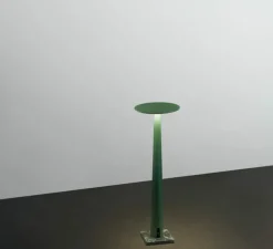 Baladeuse, Portofino, vert émeraude et marbre vert Alpi, LED, 2700K, 190 lm, Ø10cm, H30,5cm - Nemo Lighting