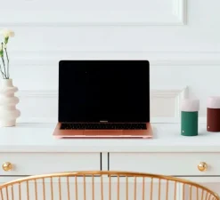 Baladeuse, Rizzo, orange, LED, dim, 3000K, 250 lm, Ø9cm, H16cm - Robin