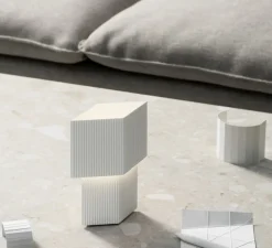 Baladeuse, Romb Mini, blanc coton, IP44, L8cm, H19cm - Pholc