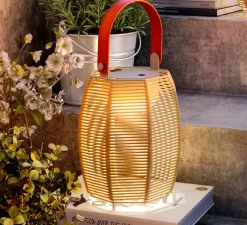 Baladeuse, Tanit M/29/R, beige, LED, 2700K, 54lm, Ø15,5cm, H29cm - Bover