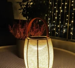 Baladeuse, Tanit M/29/R, beige, LED, 2700K, 54lm, Ø15,5cm, H29cm - Bover