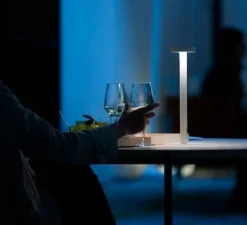 Baladeuse, TeTaTeT, blanc mat, LED, 3000K, 178lm, 12H, Ø9cm, H34,5cm - Davide Groppi