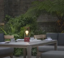 Baladeuse, The Muse , Paloma Red, IP44,2800K, 400lm, Ø12,5cm, H33,8cm - Tala