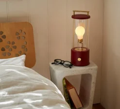 Baladeuse, The Muse , Paloma Red, IP44,2800K, 400lm, Ø12,5cm, H33,8cm - Tala