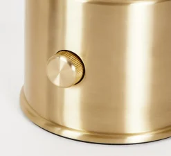 Baladeuse, The Muse, Laiton massif édition spéciale, or, IP44,2800K, 400lm, Ø12,5cm, H33,8cm - Tala