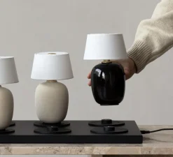 Baladeuse, Torso, noir, LED, dim, 2700K, 150lm, Ø11,7cm, H19,6cm - Audo Copenhagen