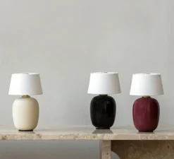 Baladeuse, Torso, noir, LED, dim, 2700K, 150lm, Ø11,7cm, H19,6cm - Audo Copenhagen