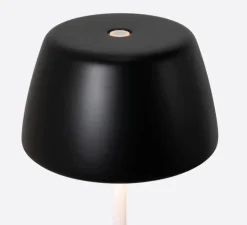 Baladeuse, Trilli Wi-Fi, blanc & noir, IP65, LED, dim, 2200-4000K, 300 - 359 lm, Ø16,2cm, H33,2cm - Zafferano