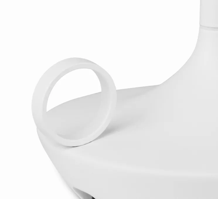 Baladeuse, Wick, blanc, LED, dim, 2600K, Ø12cm, H26cm - Graypants