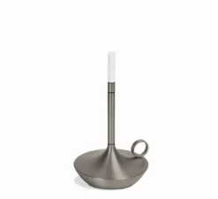 Baladeuse, Wick S, graphite, IP44, LED, dim, 2600K, 35 lm, Ø12cm, H16,5cm - Graypants