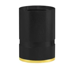 Base pour lampe, madison, noir, Ø7cm, H11cm - MITB - Message in the bulb