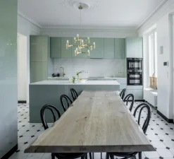 Base simple, applique ou plafonnier, tube, or, L7cm, H4cm, l4.6cm - Zangra