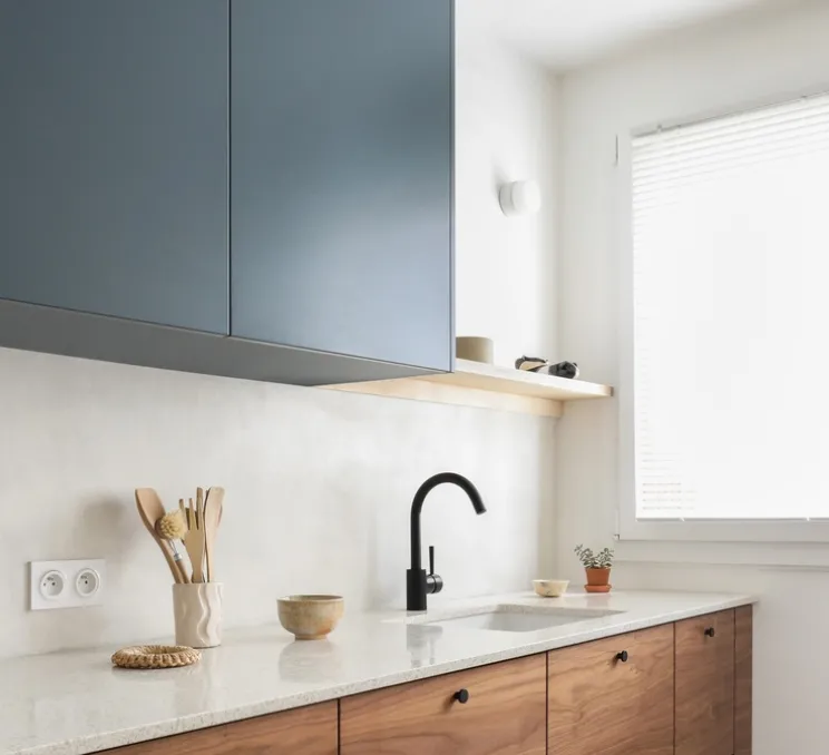 Base simple blanche, Applique murale S14d, pour Lampe tubulaire - NEDGIS