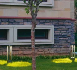 Borne, Agra, gris, 3000K, 420lm, H65cm - FARO