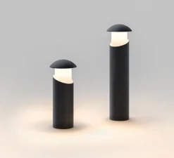 Borne, Alfiere Small, gris foncé, IP65, Ø12,4cm, H40cm - 9010 Novantadieci