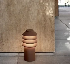 Borne, Bysted Garden courte, Corten, IP65, LED, 2700K, lm, Ø13,2cm, H25,4cm - Louis Poulsen