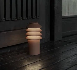 Borne, Bysted Garden courte, Corten, IP65, LED, 2700K, lm, Ø13,2cm, H25,4cm - Louis Poulsen