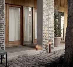 Borne, Bysted Garden longue, Corten, IP65, LED, 2700K, lm, Ø13,2cm, H53,4cm - Louis Poulsen