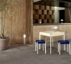 Borne, Bysted Garden longue, Aluminium granité, IP65, LED, 2700K, lm, Ø13,2cm, H53,4cm - Louis Poulsen