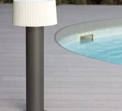 Borne d'extérieur, MUFFIN, gris anthracite, H55,9cm - FARO