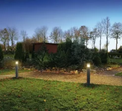 Borne, F-POL, anthracite, IP54, Ø12cm, H86cm - SLV